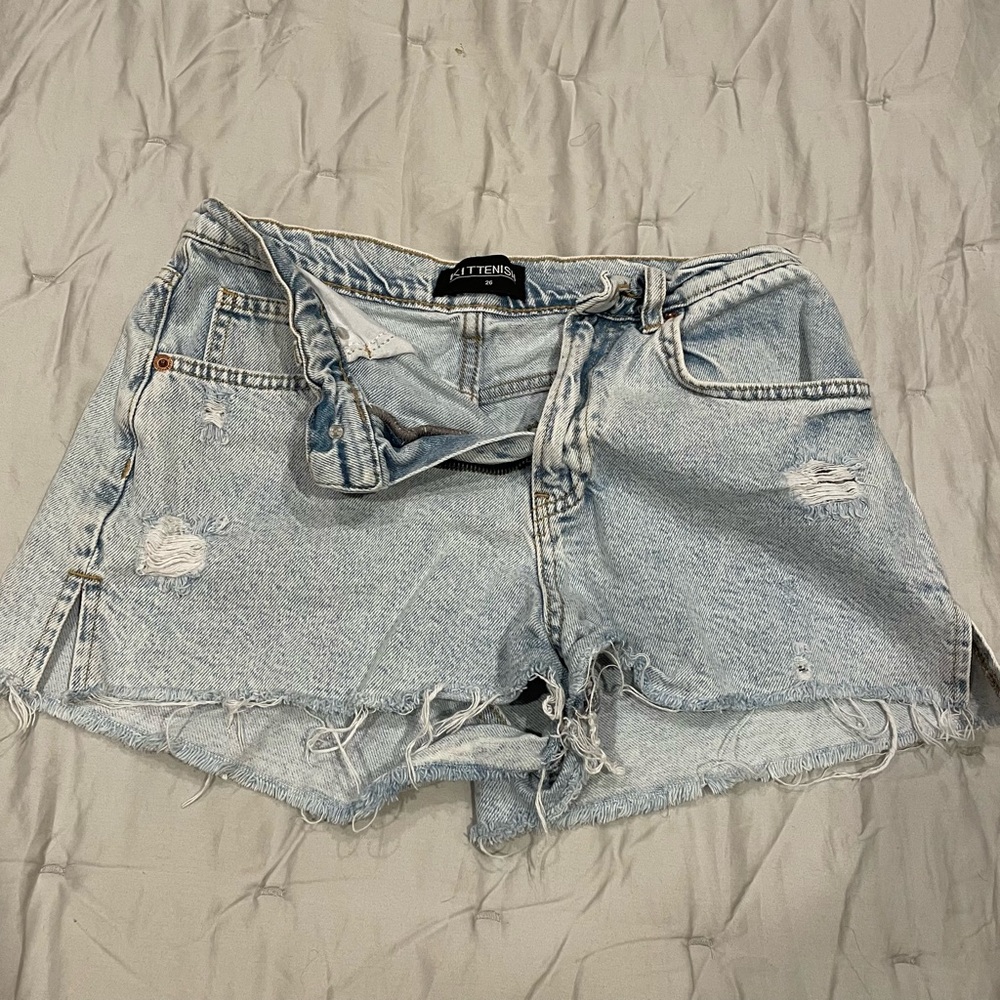 Kittenish Denim Shorts